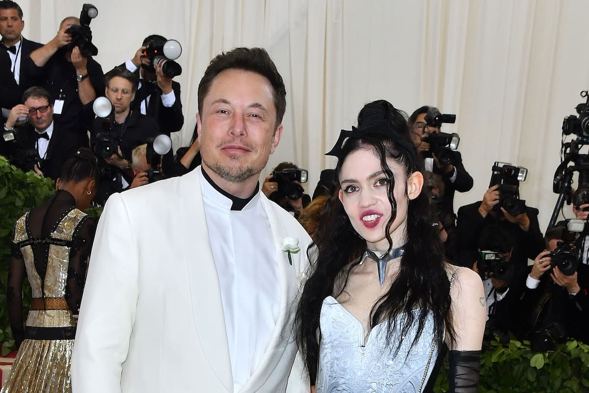 Elon Musk y Grimes en la Met Gala 2018