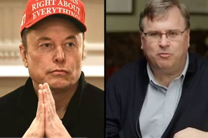 Elon Musk y Reid Hoffman se cruzaron en X