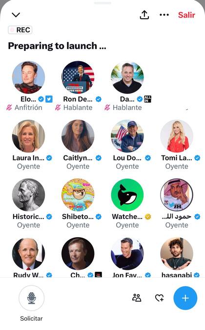 Elon Musk y Ron DeSantis conversan en Twitter Spaces