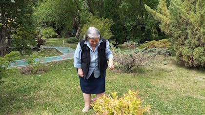 Elsi Quinteros, impulsora del Jardín Botánico.