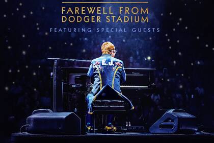 Elton John dará su último concierto en el estadio que lo convirtió en una celebridad: el Dodgers Stadium de Los Ángeles