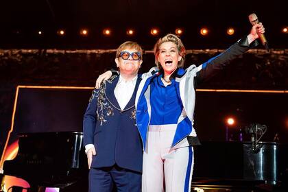 Elton John en su último concierto