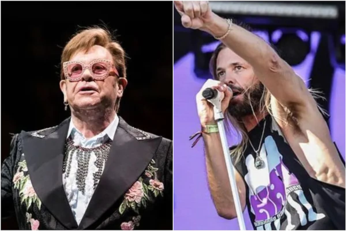 Elton John le dedicó un tema a Taylor Hawkins (Foto: Instagram/@eltonjohn- Archivo)