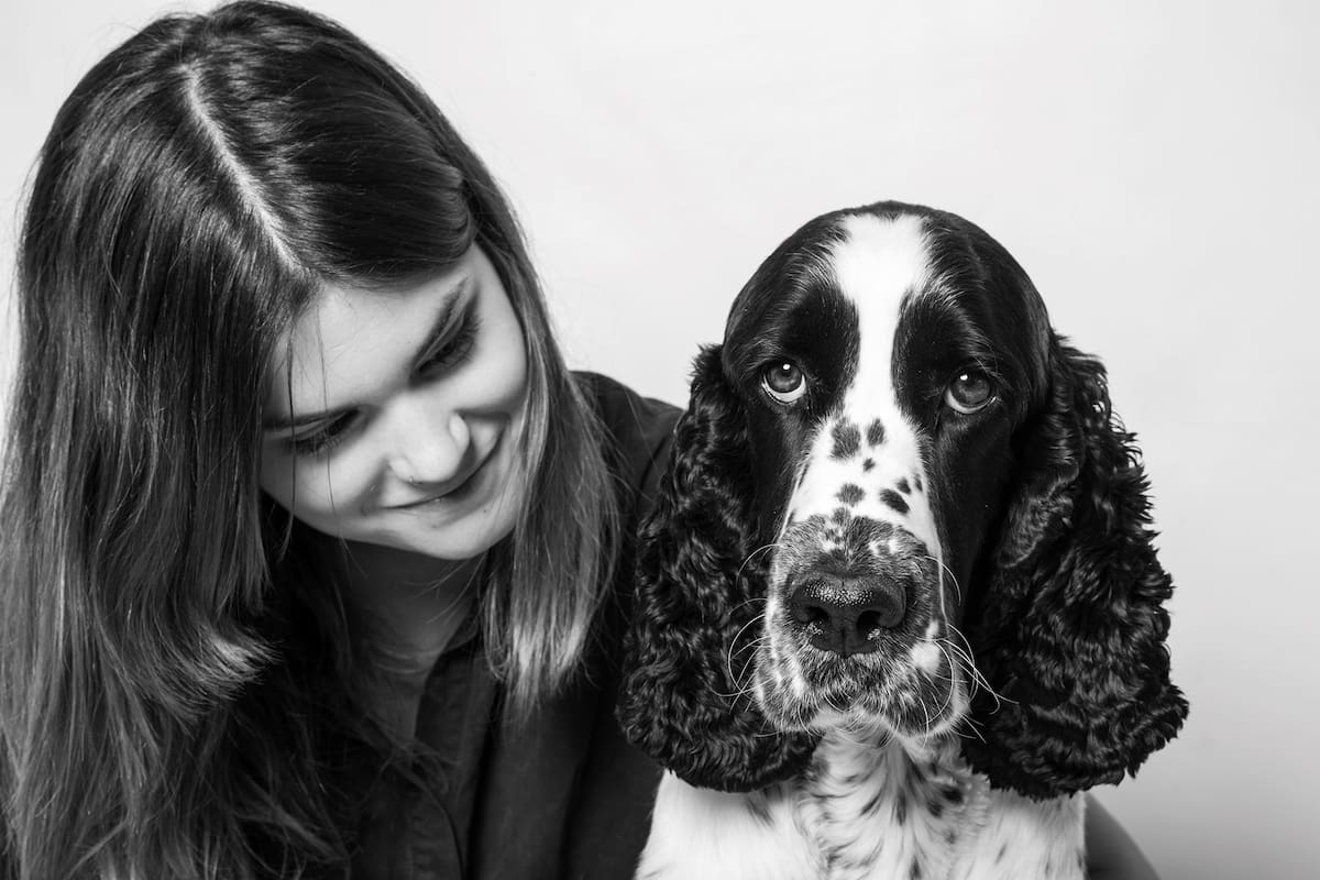 Elvira Sastre y Tango, que inspiró el poema "A los perros buenos no les pasan cosas malas"