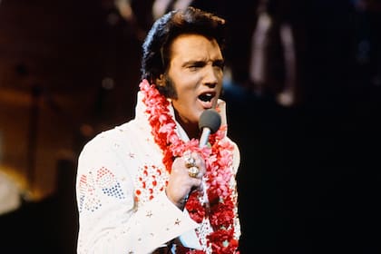 Elvis Presley el 16 de agosto de 1977, a los 42 años