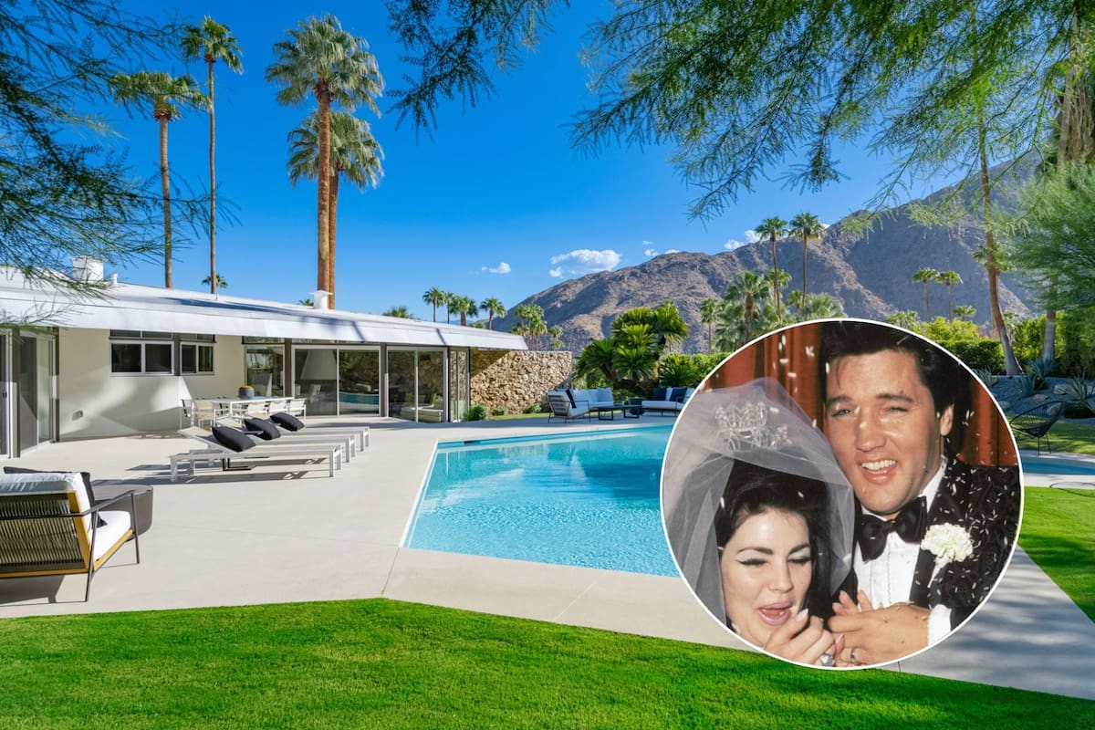 Elvis y Priscilla Presley eligieron una casa vanguardista como su nido de amor; décadas después todavía causa sensación