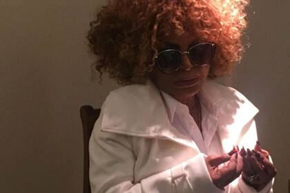 Elza Soares, durante su paso por Buenos Aires