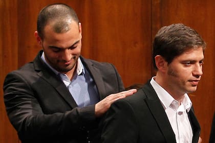 Emanuel Alvarez Agis cuando secundaba a Axel kicillof