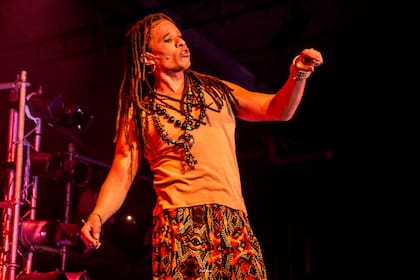 Emanuel interpretó a Hud, en el musical Hair, el año pasado, en la Ciudad Cultural Konex