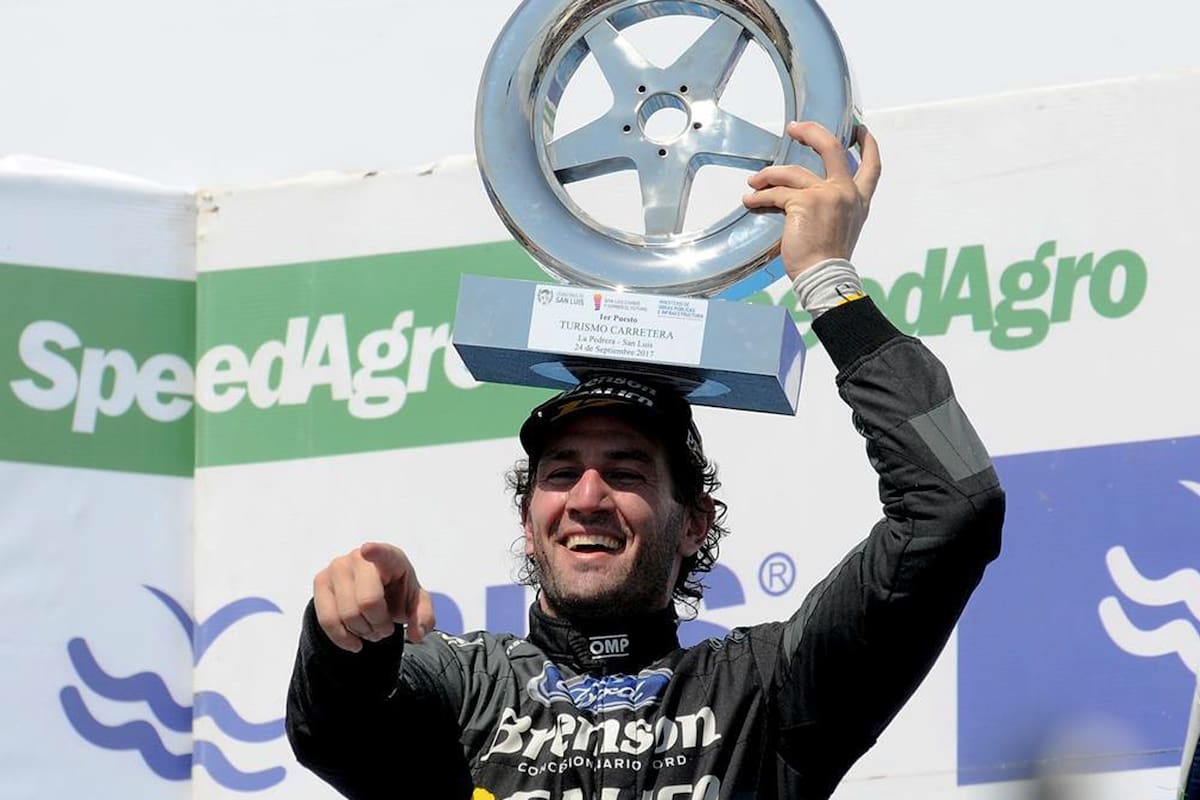 Emanuel Moriatis, primero en La Pedrera