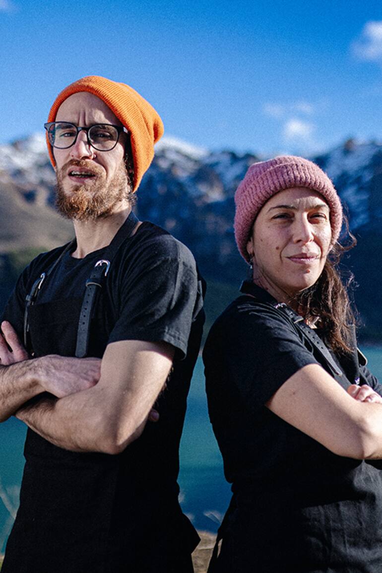 Emanuel Yañez García y Florencia Lafalla, ganadores del Prix Baron B de Cuisine