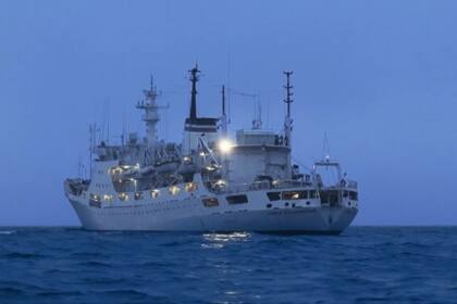 Embarcación rusa vista en aguas del mar del Norte y el Báltico