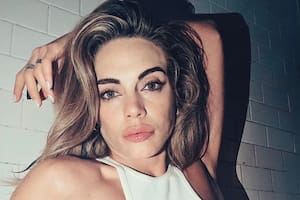 Emilia Attias causó furor con el imponente look rosa y negro que usó esta semana (Foto: Instagram @emilia_att)