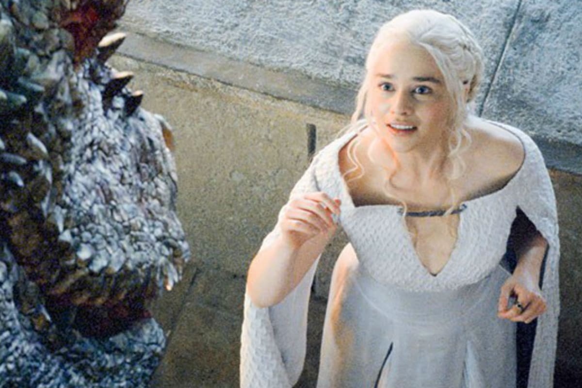 Emilia Clarke en Game of Thrones