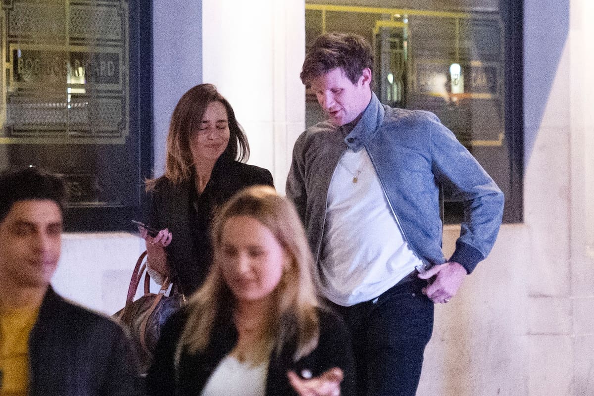 Emilia Clarke y Matt Smith, entre rumores de romance
