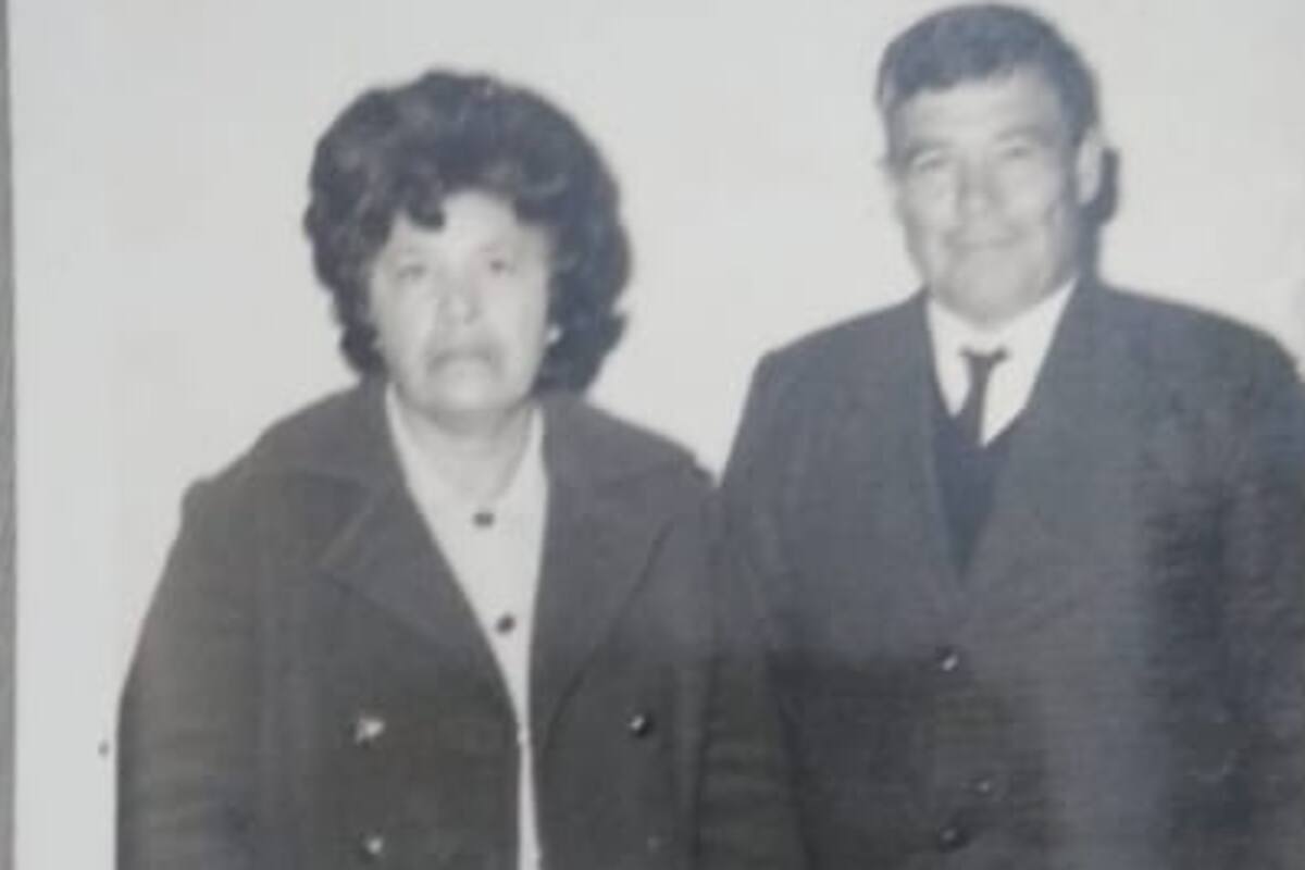 Emilia, junto al amor de su vida, Florencio Maciel