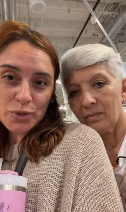 Emilia Maza y su abuela, señaladas en Instagram por las críticas a la China Suárez (Foto: Captura Instagram/@emilia_maza)