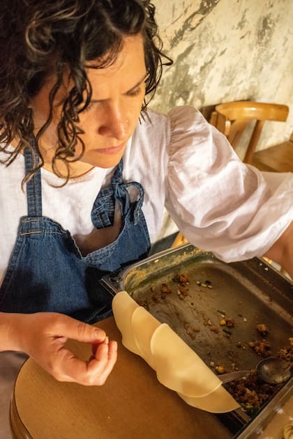 Emilia Saravia en acción