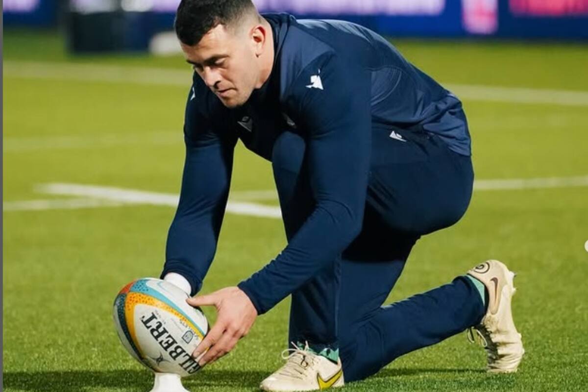 Emiliano Boffelli volvió a la acción en Edinburgh