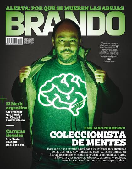 Emiliano Chamorro, nuestro personaje de tapa de la edición de julio.