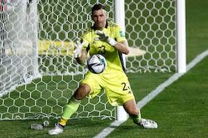 Emiliano "Dibu" Martínez, arquero de la selección