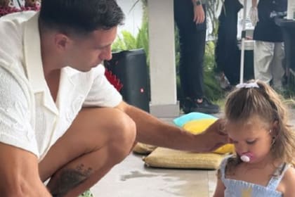 Emiliano “Dibu” Martínez, por ejemplo, participó del cumpleaños número tres de su hija Ana.
