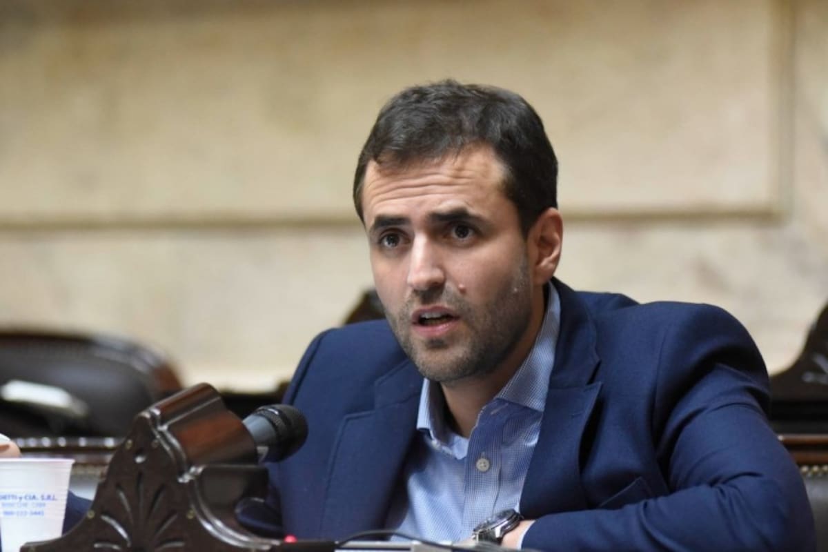 Emiliano Estrada en la Cámara de Diputados