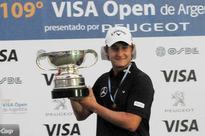 Emiliano Grillo, campeón en Martindale, en 2014