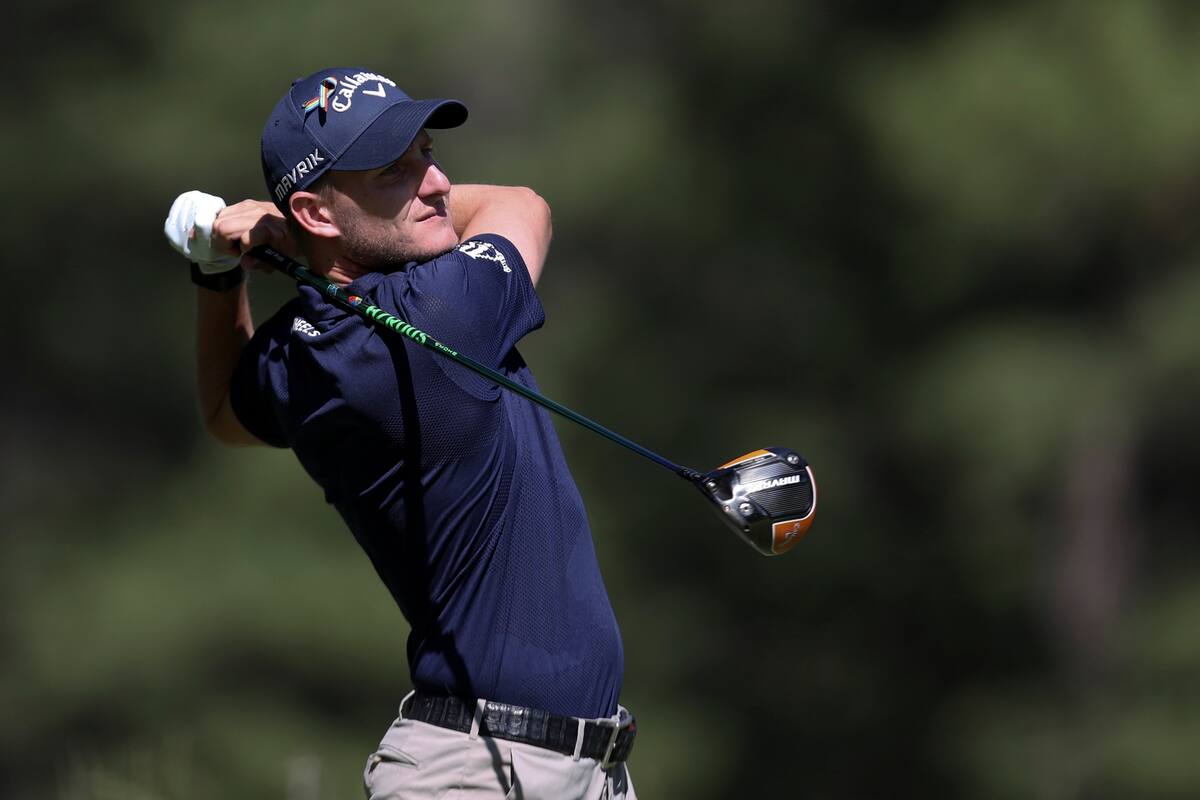 Emiliano Grillo de Argentina participa del Campeonato Barracuda en el Old Greenwood Golf Course de Tahoe Mountain Club el 01 de agosto de 2020 en Truckee, California.