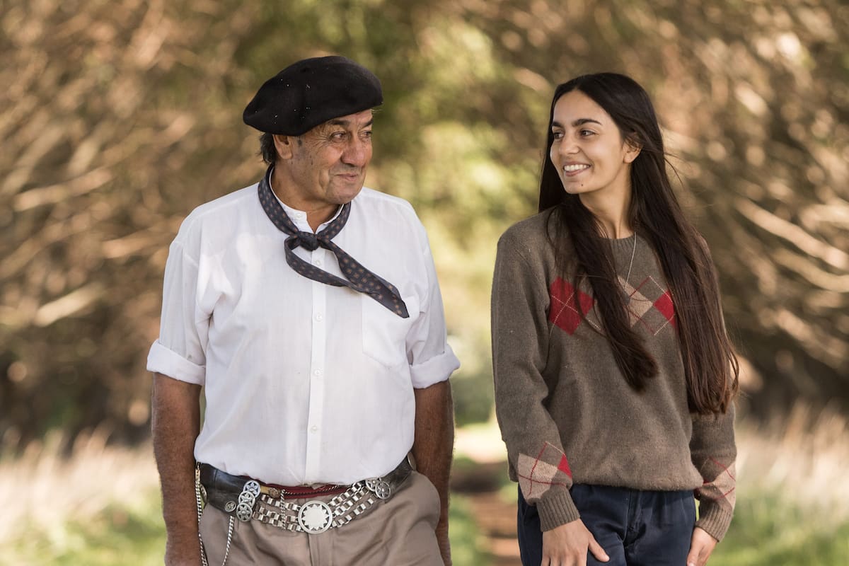 Emilano "Poroto" Posada y su hija Loli.