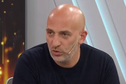 Emiliano Yacobitti, durante la entrevista