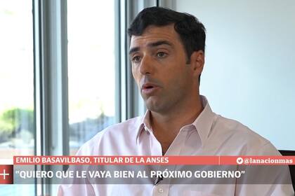 Emilio Basavilbaso, director de la Anses, dijo que no tuvo reuniones de transición con Alejandro Vanoli ni con Luana Volnovich