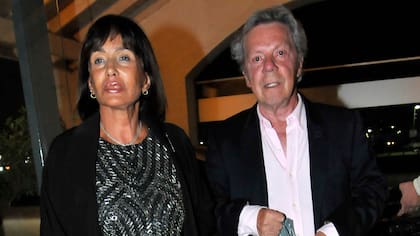Emilio Disi junto a Elvira Ferrer