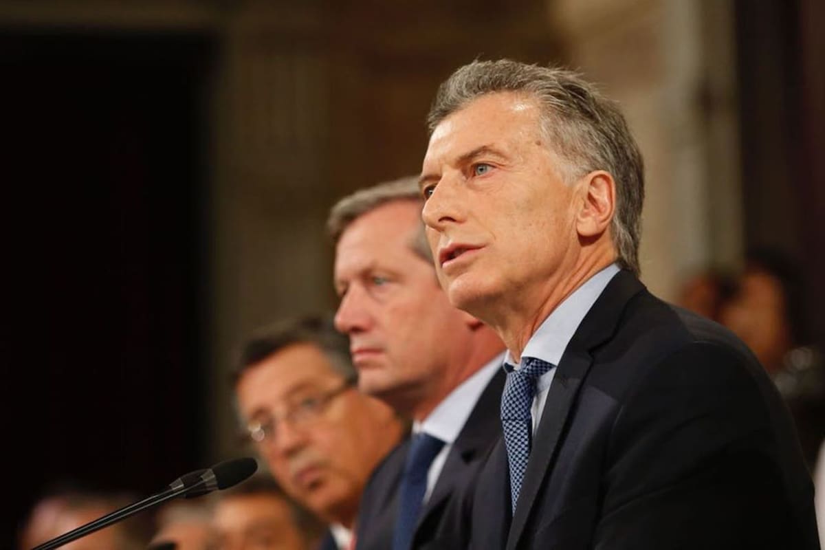 Emilio Monzó y Mauricio Macri