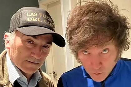 Emilio Ocampo y Javier Milei