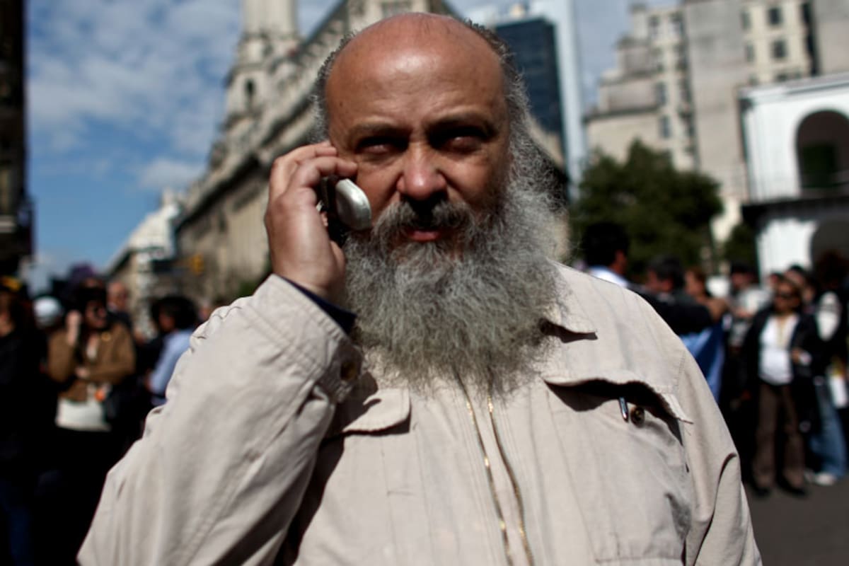 Emilio Pérsico, líder del Movimiento Evita