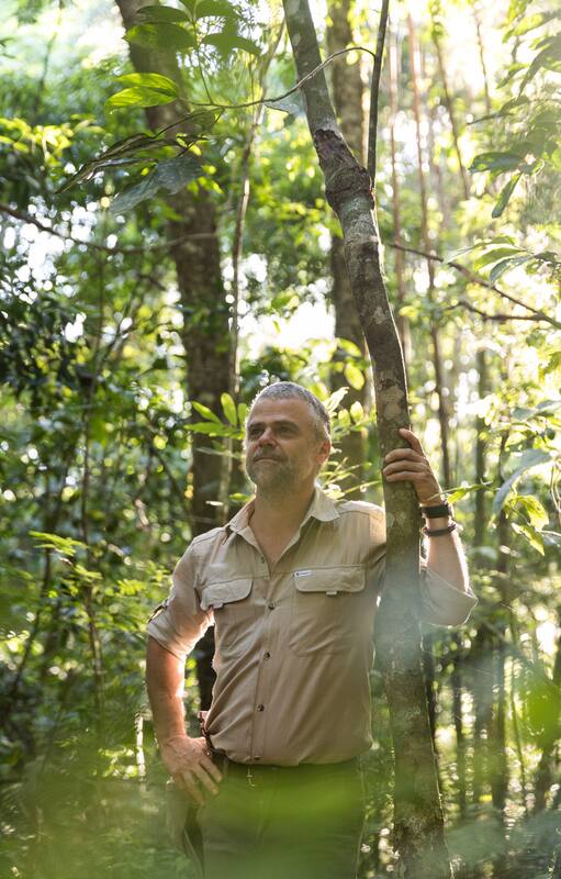 Emilio White se crió en un campo de la provincia de Buenos Aires y siempre se interesó por la naturaleza.