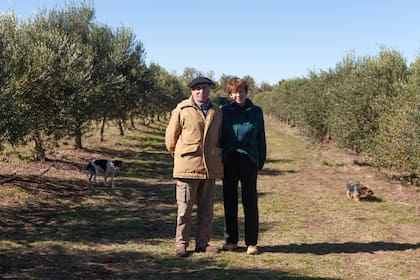 Emilse Galduroz y Osvaldo Fernández son los artífices de Olivares La Loma.