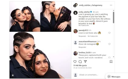 Emily Estefan y Gemeny Hernández y el cariñoso posteo que se hicieron tiempo atrás