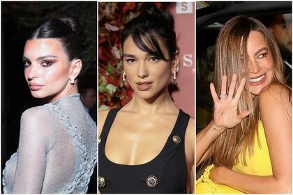 Emily Ratajkowski, Dua Lipa y Sofía Vergara: tres de las celebrities más perseguidas por los flashes