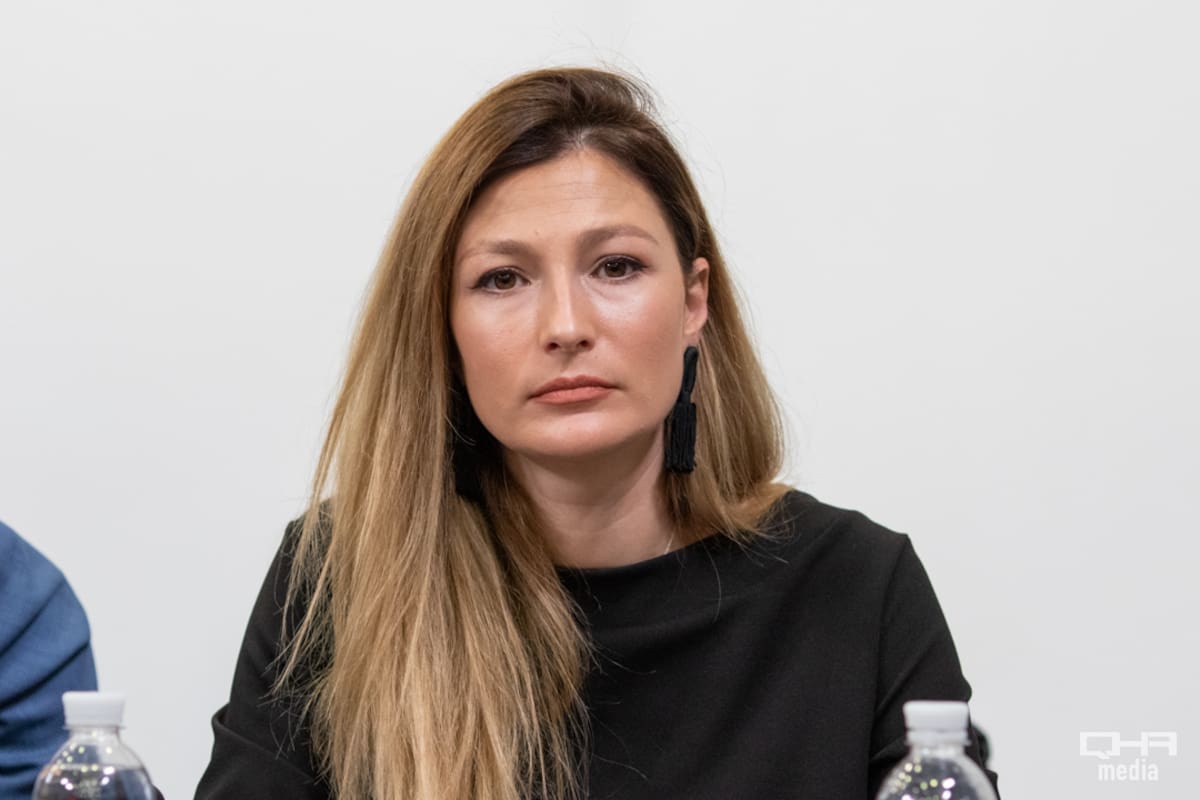 Emine Dzhaparova, viceministra de Asuntos Exteriores de Ucrania