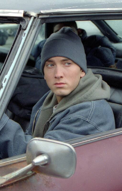 Eminem en una escena de 8 Mile: calle de ilusiones del fallecido realizador Curtis Hanson