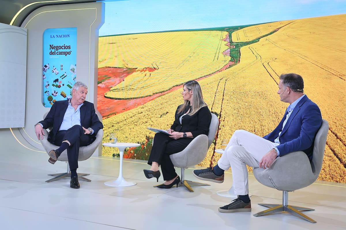 Emir Carrillo (Emir Carrillo & Asociados) y Francisco Cinque (Advanta) durante el panel "El campo como oportunidad de inversión y crecimiento"