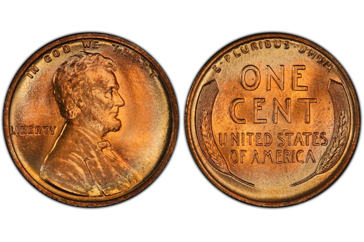 Emitidos entre 1909 y 1958, los llamados wheat pennies son monedas de un centavo con el retrato de Abraham Lincoln