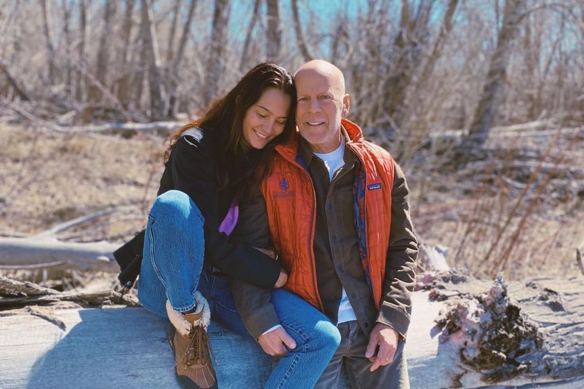 Emma Heming le dedicó un tierno posteo a Bruce Willis por su aniversario