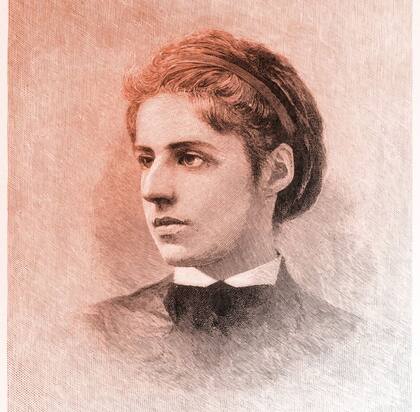 Emma Lazarus 1849-1887.