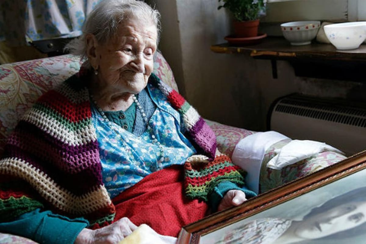 Emma Morano vivió hasta los 117 años con una receta a base de grappa casera