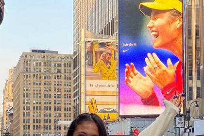 Emma Raducanu en las calles de Nueva York: su historia ya cambió para siempre