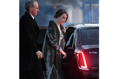 Emma Stone dijo presente en el casamiento de su amiga