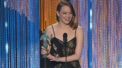 Emma Stone, mejor actriz por La La Land